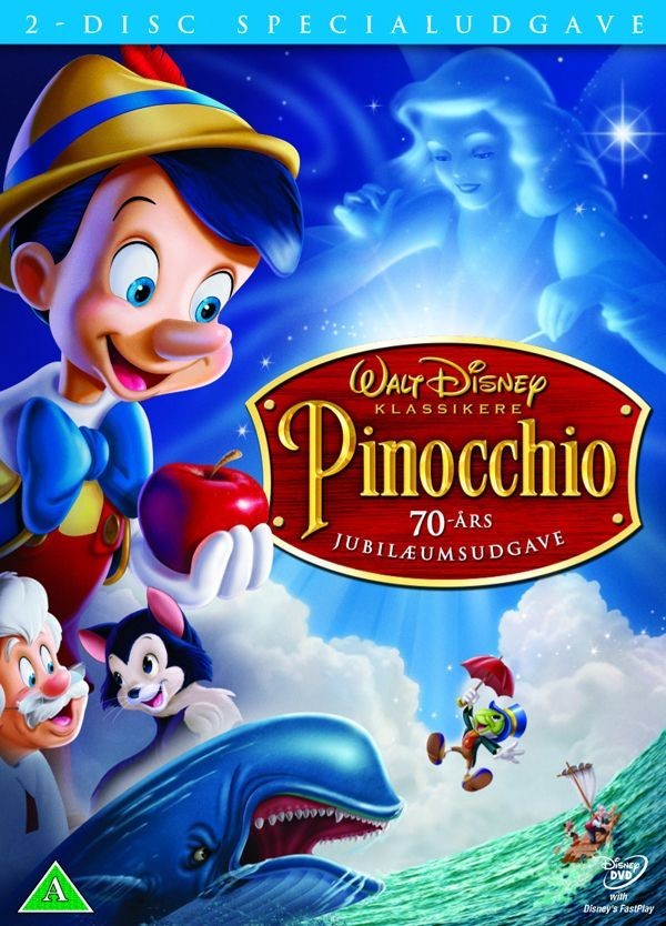 Pinocchio [70-års jubilæumsudgave 2-disc specialudgave]